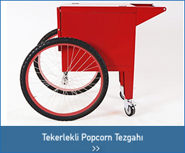 Tekerlekli Popcorn Tezgahı